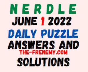 Nerdle June 1 2022 Answer for Today