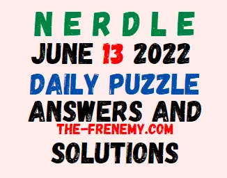 Nerdle 6/13/22 - June 13 2022 Answers Puzzle Today - Frenemy