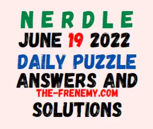 Nerdle June 19 2022 Answers Puzzle and Solution