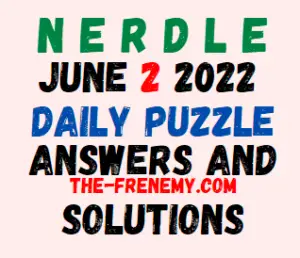 Nerdle June 2 2022 Answer for Today