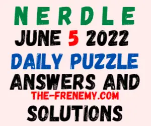 Nerdle June 5 2022 Answer for Today