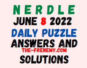 Nerdle June 8 2022 Answers Puzzle and Solution for Today