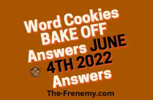 Word Cookies Bake Off June 4 2022 Answers Puzzle Today