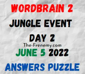 WordBrain 2 Jungle Event Day 2 June 5 2022 Answers Puzzle