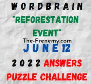 WordBrain Reforestation Event June 12 2022 Answers Puzzle