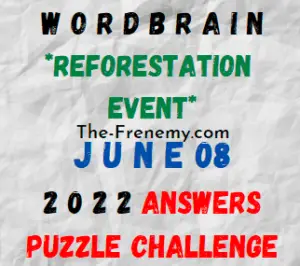 WordBrain Reforestation Event June 8 2022 Answers Puzzle