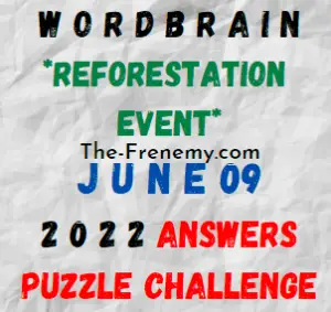 WordBrain Reforestation Event June 9 2022 Answers Puzzle