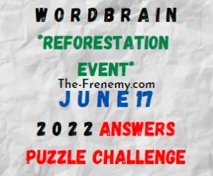 WordBrain Reforestation June 17 2022 Answers Puzzle and Solution