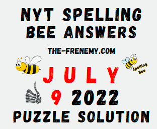 NYT Spelling Bee July 9 2022 Answers Puzzle - Frenemy