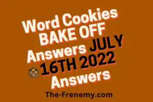Word Cookies Bake Off July 16 2022 Answers Puzzle