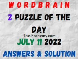 WordBrain 2 Puzzle of the Day July 11 2022 Answers Puzzle