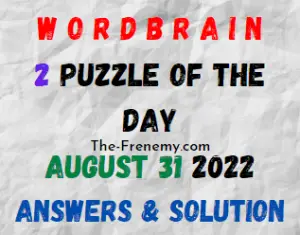 WordBrain 2 Puzzle of the Day August 31 2022 Answers