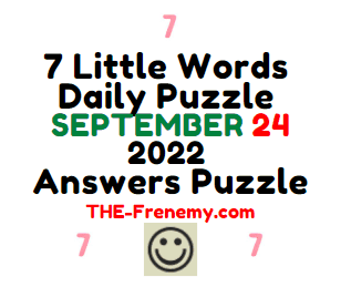 7 Little Words September 24 2022 Answers Puzzle Frenemy   7 Little Words September 24 2022 Answers Puzzle 