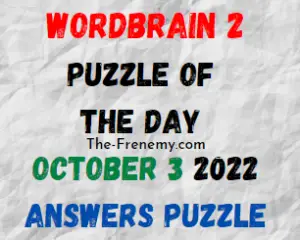 WordBrain 2 Puzzle of the Day October 3 2022 Answers