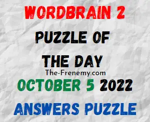 WordBrain 2 Puzzle of the Day October 5 2022 Answers