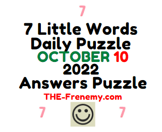 7 Little Words October 10 2022 Answers - Frenemy