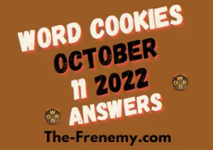 Word Cookies Daily Puzzle October 11 2022 Answers and Solution