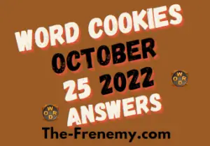 Word Cookies Daily Puzzle October 25 2022 Answers and Solution