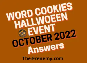 Word Cookies Halloween Event October 2022