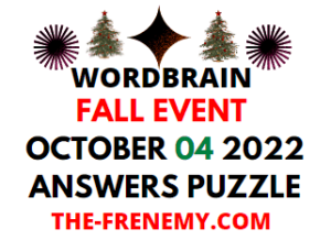 WordBrain Fall Event October 4 2022 Answers Puzzle