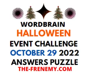 WordBrain Halloween Event October 29 2022 Answers Puzzle