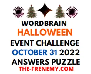 WordBrain Halloween Event October 31 2022 Answers Puzzle