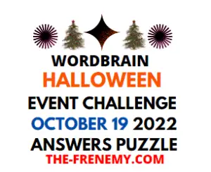 Wordbrain Hallowen Event October 19 2022 Answers for Today