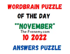 WordBrain Puzzle of the Day November 10 2022