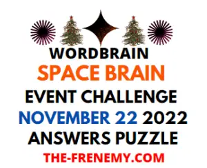 WordBrain Space Brain Event November 22 2022 Answers and Solution