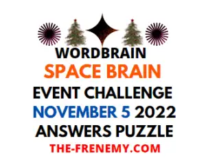 WordBrain Space Brain Event November 5 2022 Answers and Solution