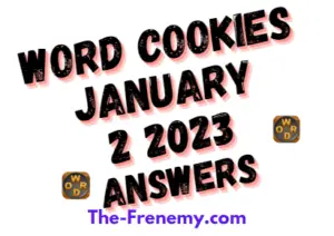 Word Cookies January 2 2023 Daily Puzzle Answer and Solution