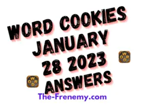 Word Cookies Daily January 28 2023 Answers and Solution