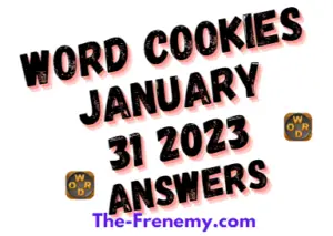 Word Cookies Daily January 31 2023 Answers and Solution