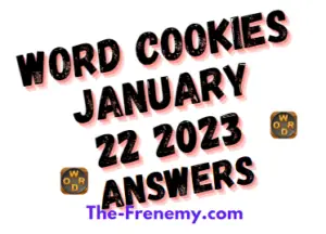 Word Cookies Daily Puzzle January 22 2023 Answers for Today