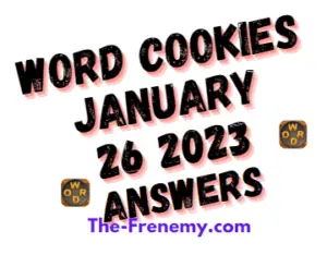 Word Cookies Daily Puzzle January 26 2023 Answers for Today