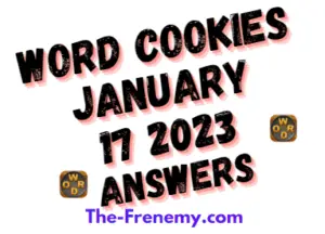Word Cookies January 17 2023 Daily Puzzle Answers and Solution