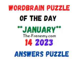WordBrain Puzzle of the Day January 14 2023 Answers and Solution