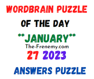 WordBrain Puzzle of the Day January 27 2023 Answers for Today