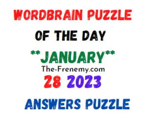 WordBrain Puzzle of the Day January 28 2023 Answers for Today