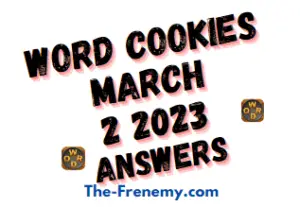 Word Cookies Daily Puzzle Challenge March 2 2023 Answers