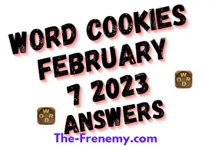 Word Cookies Daily Puzzle February 7 2023 Answers and Solution