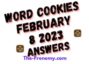 Word Cookies Daily Puzzle February 8 2023 Answers and Solution