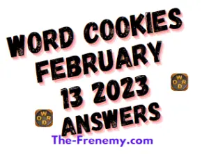 Word Cookies February 13 2023 Daily Puzzle Answer and Solution