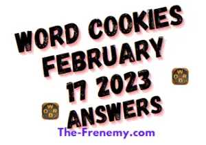 Word Cookies February 17 2023 Daily Puzzle Answer and Solution