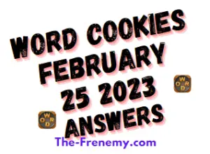 Word Cookies February 25 2023 Answer for Today