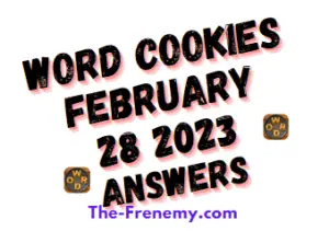 Word Cookies February 28 2023 Answer for Today