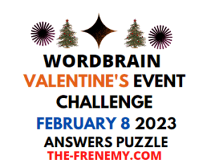 WordBrain Valentines Day Event February 8 2023 Answers and Solution
