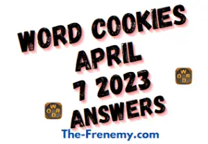 Word Cookies Daily Puzzle April 7 2023 Answers and Solution