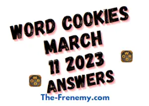 Word Cookies Daily Puzzle March 11 2023 Answers and Solution