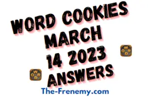 Word Cookies Daily Puzzle March 14 2023 Answers and Solution